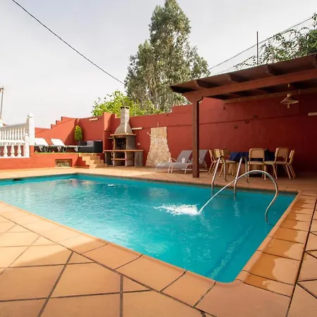 Mountain Chalet Sea Views & Pool Moya  Buitenkant foto